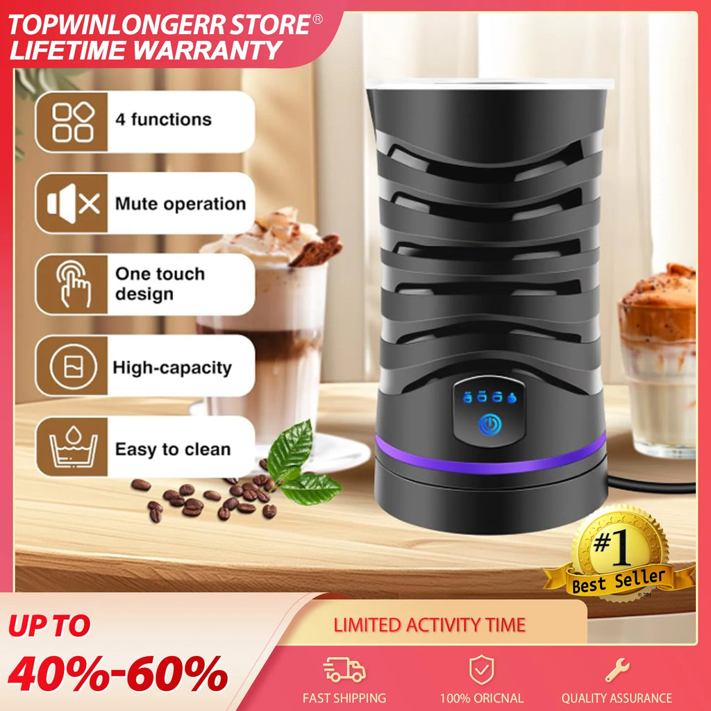 Smart Milk Frother with Temperature Control