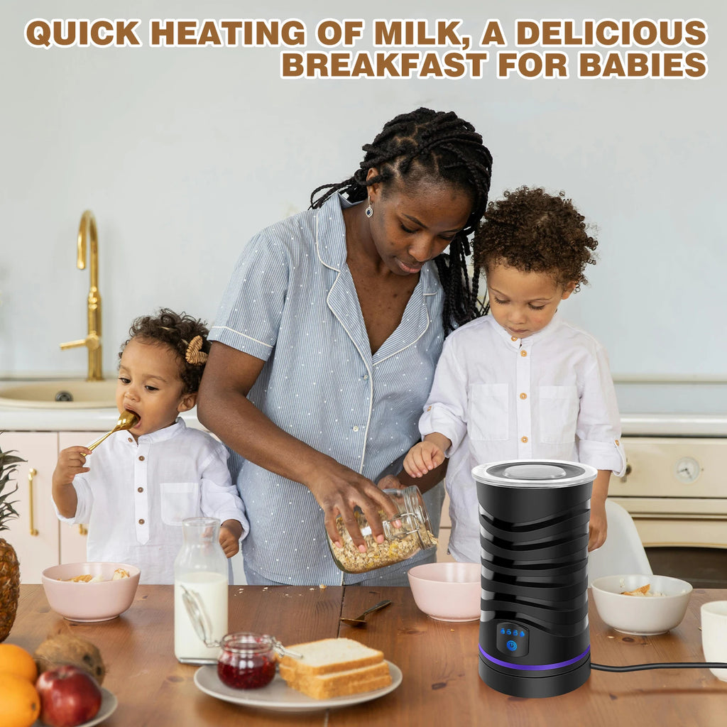 Smart Milk Frother with Temperature Control