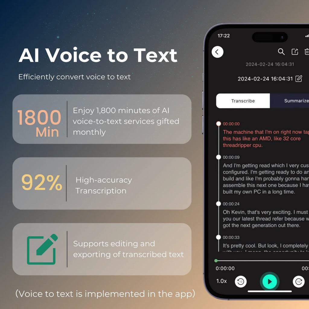 ECHO: AI Voice Recorder & Real-Time Translator