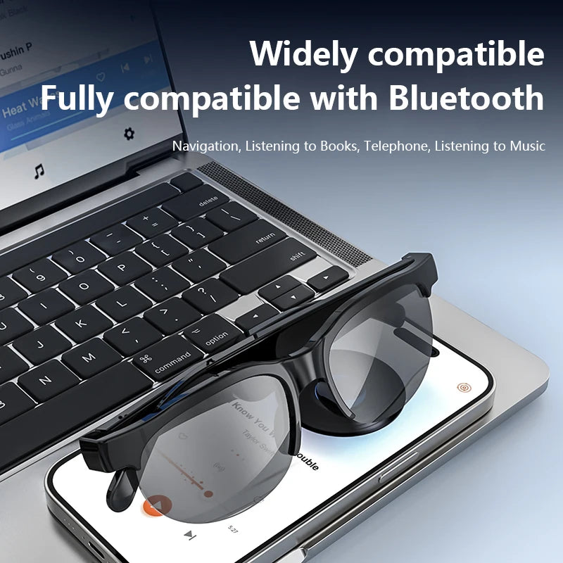 VERA: AI Smart Glasses — Voice Translation, Camera & Music