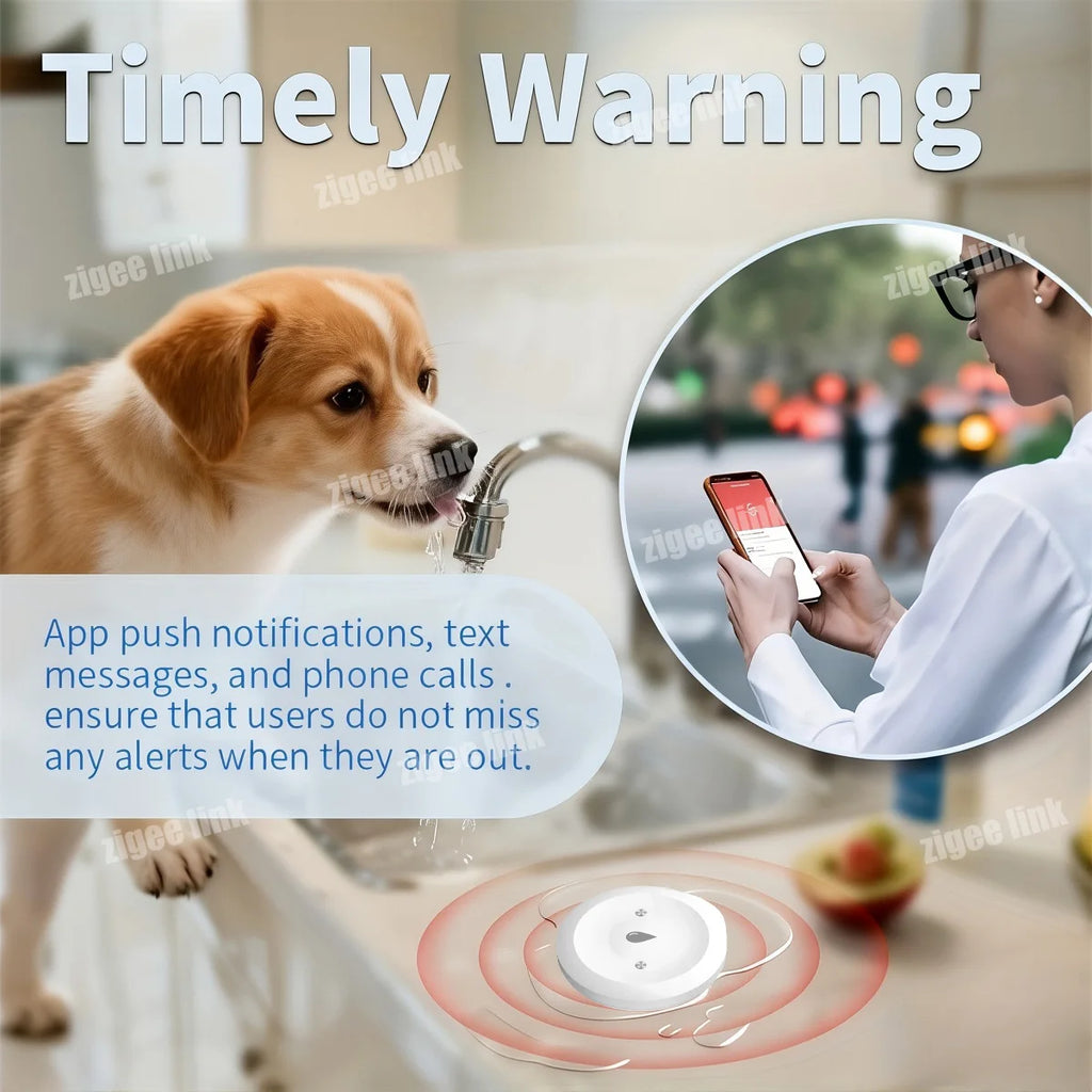 Smart Leak & Water Sensor (Home Protection)