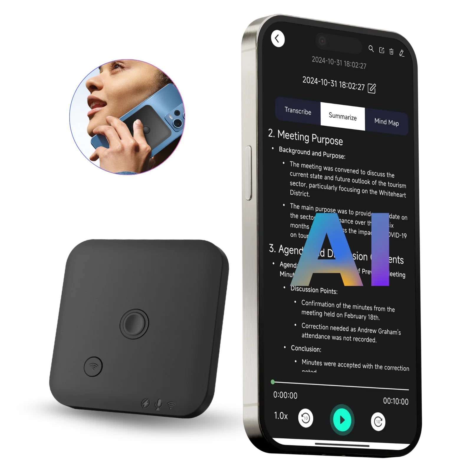 ECHO: AI Voice Recorder & Real-Time Translator