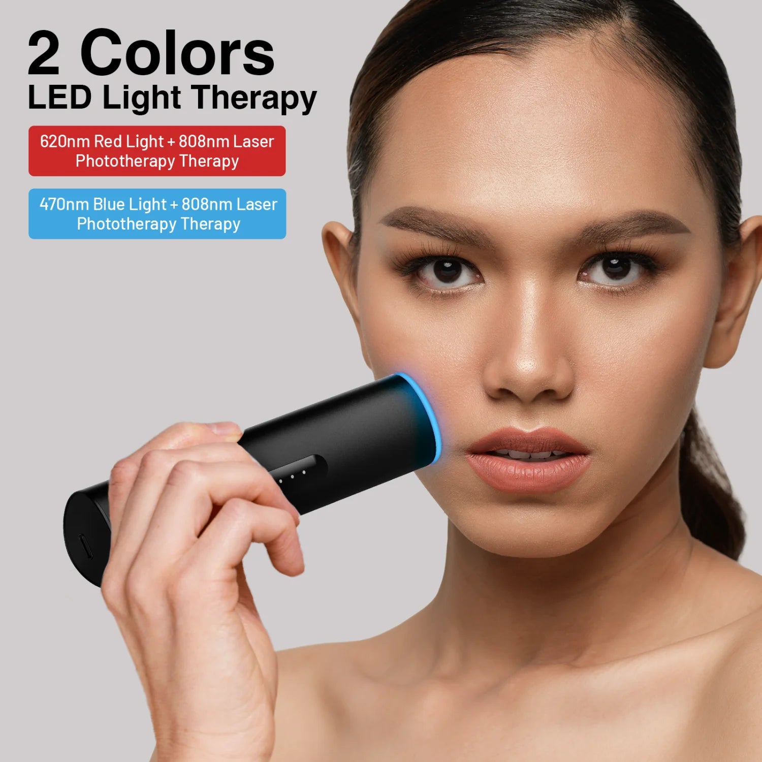 LED Light Therapy Wand (Handheld Skincare)