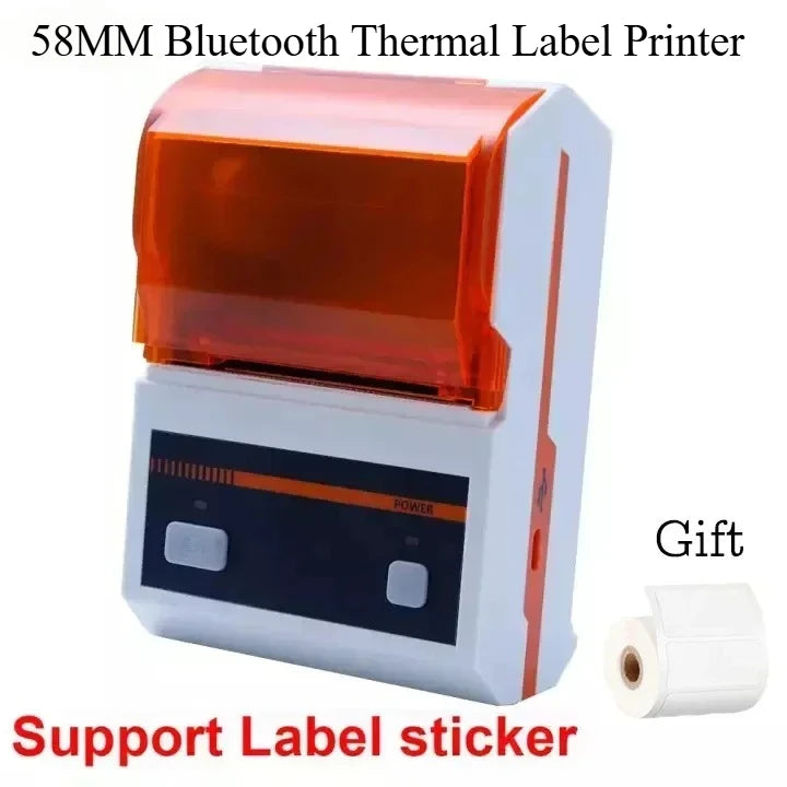 Portable Bluetooth Thermal Printer (Mini)