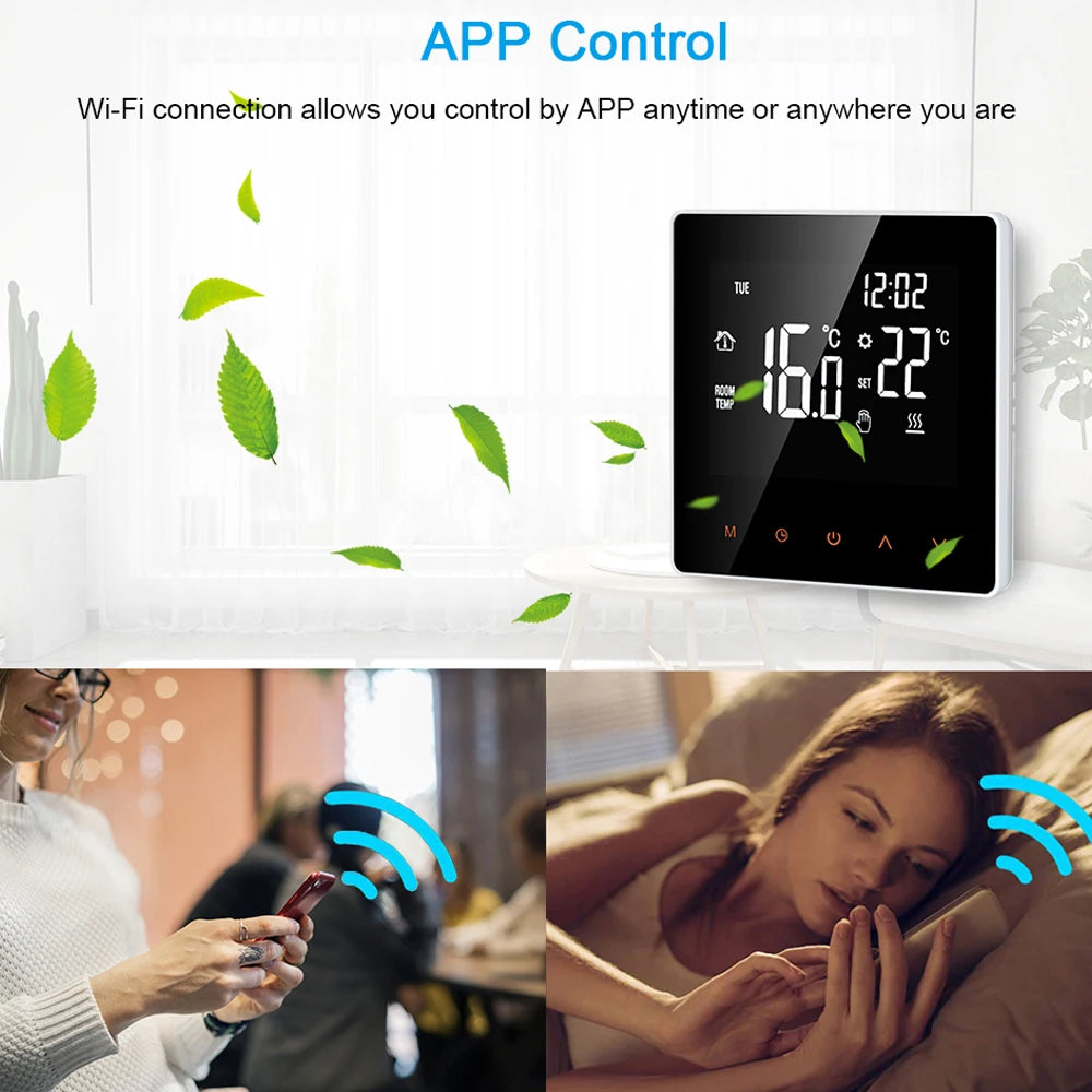 Smart Thermostat (WiFi, Programmable)