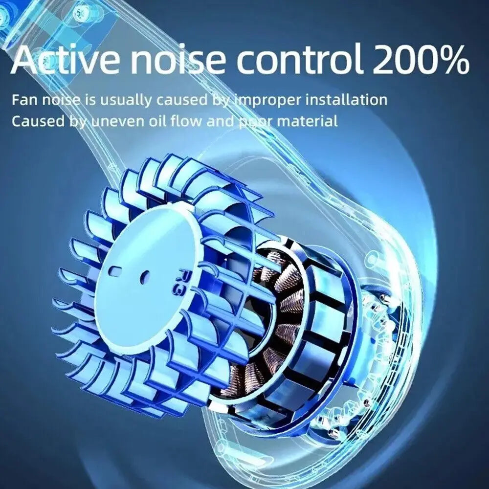 Portable Neck Fan (Bladeless, Smart)