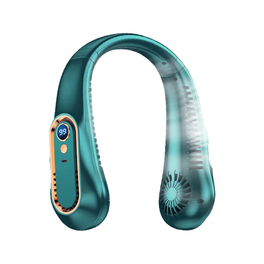 Portable Neck Fan (Bladeless, Smart)
