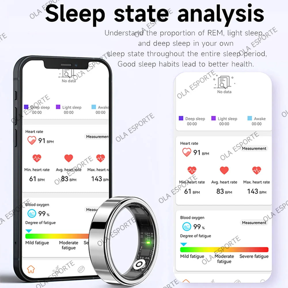 HERA AI Smart Ring (Titanium Black)