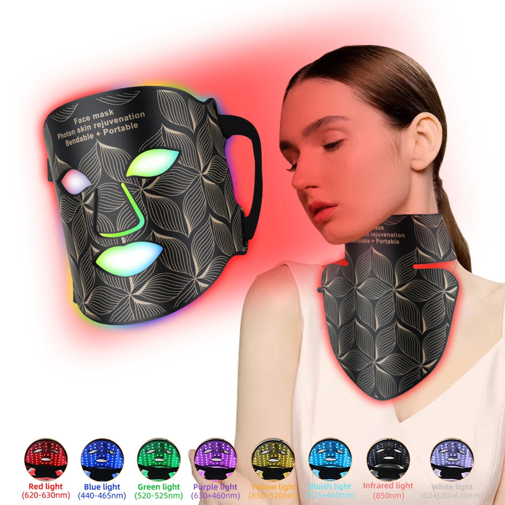 AURORA: AI Red Light Therapy Face Mask — LED Photon Skincare