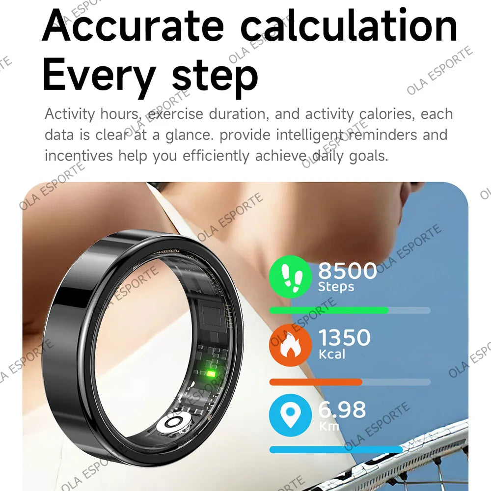 HERA AI Smart Ring (Titanium Black)