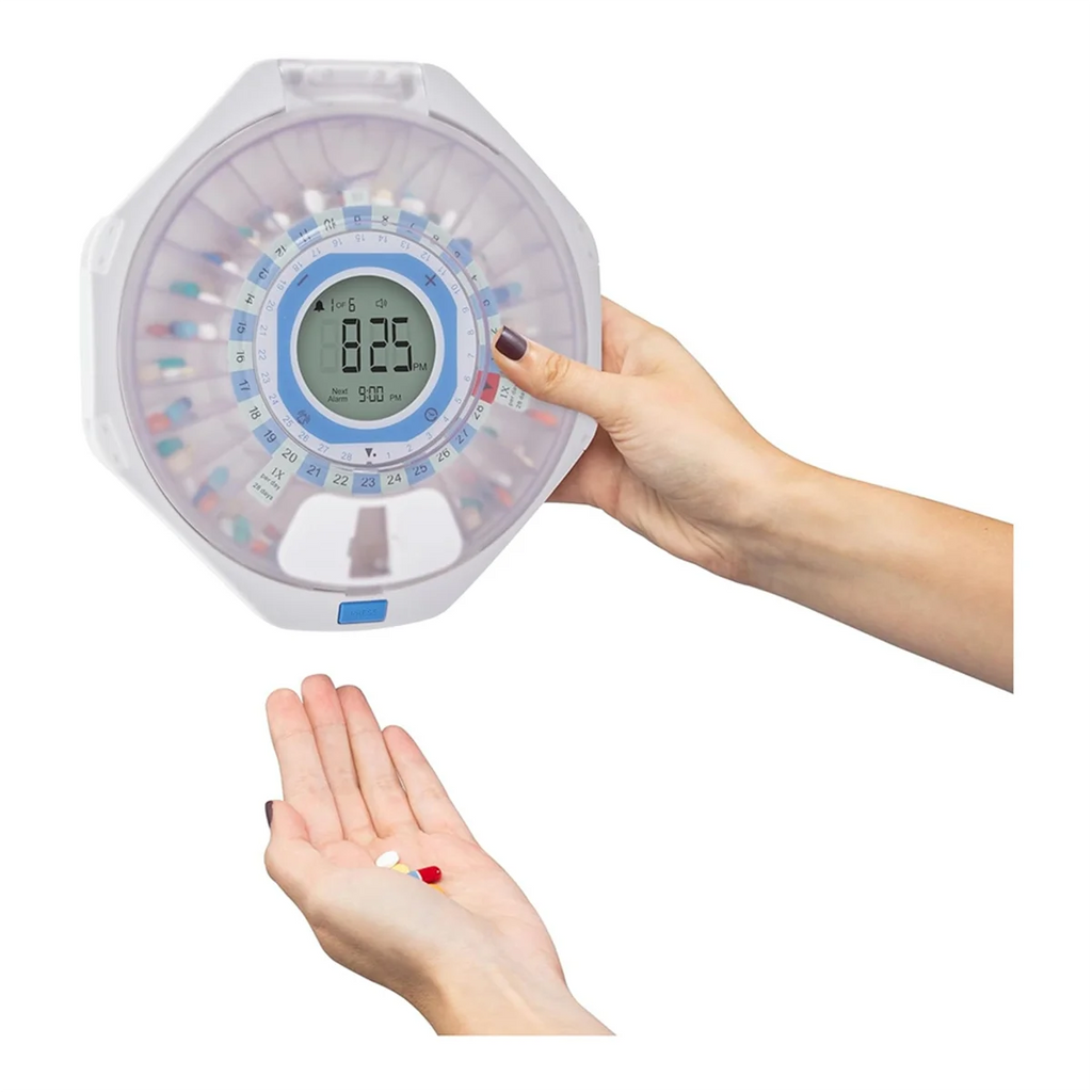 Smart Pill Dispenser with Timer & Alarm