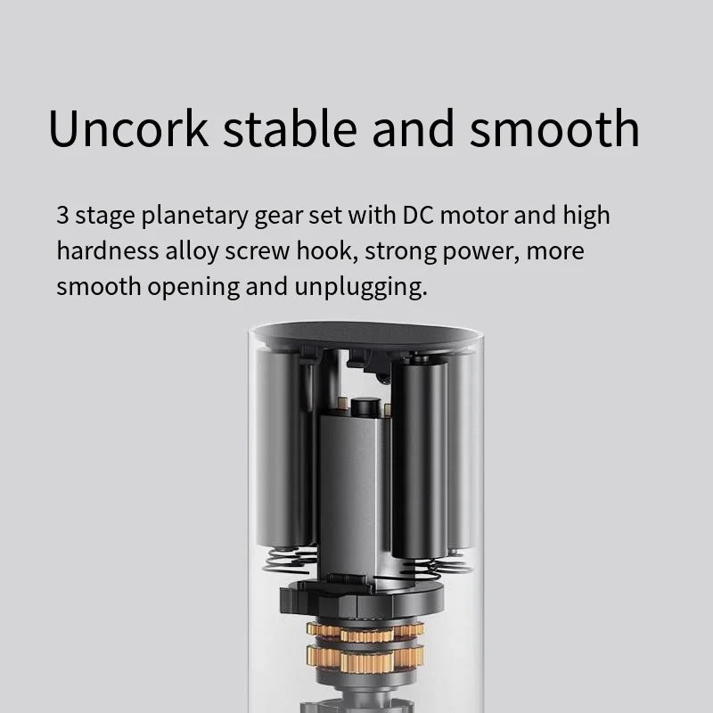 Portable Electric Wine Opener (Smart)