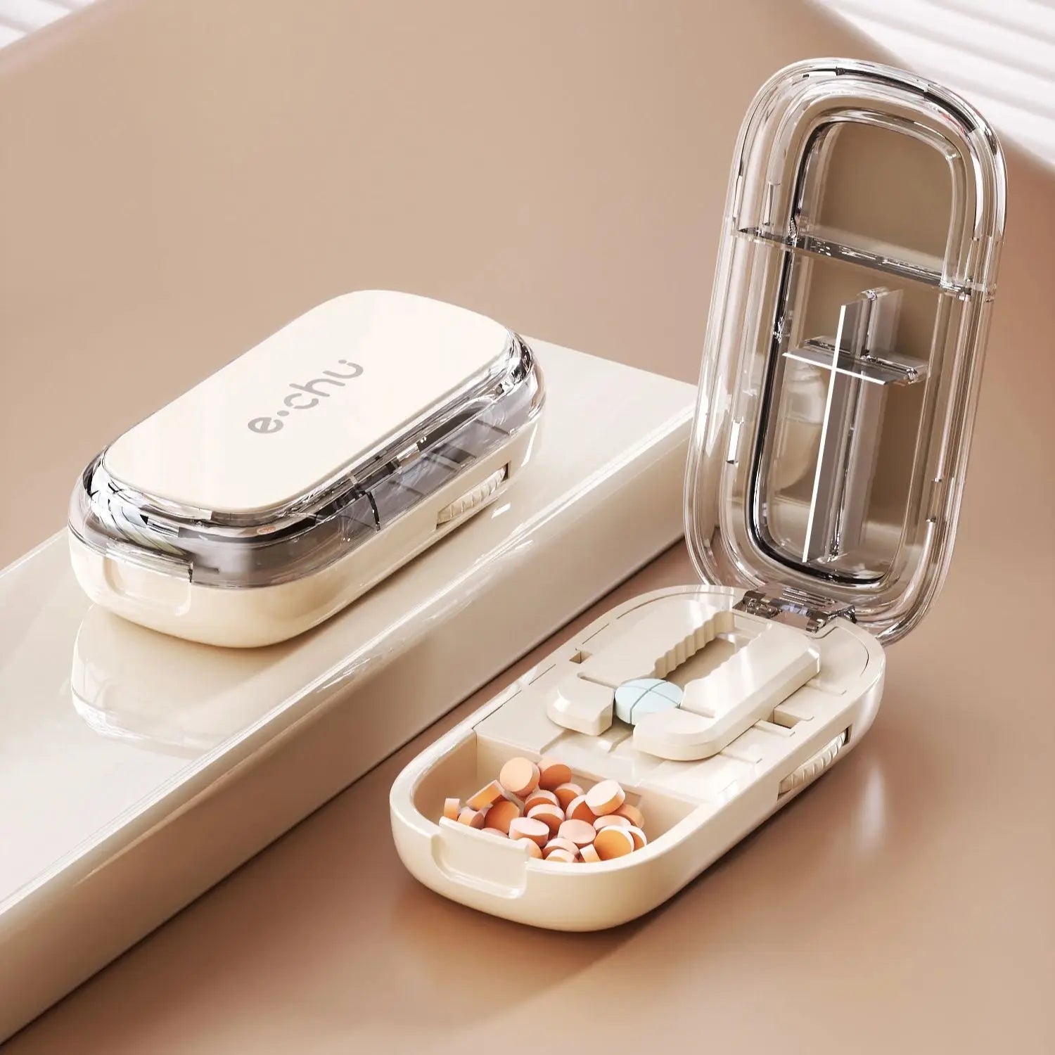 Smart Pill Dispenser with Timer & Alarm