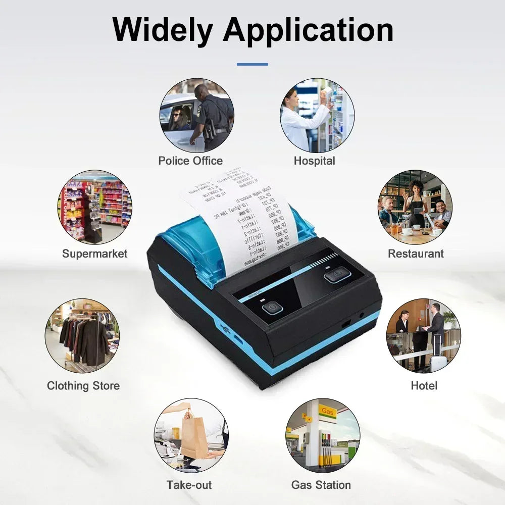 Portable Bluetooth Thermal Printer (Mini)
