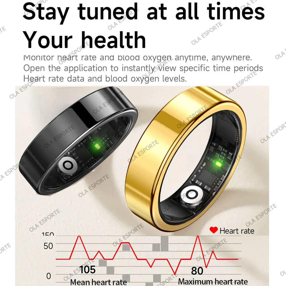 HERA AI Smart Ring (Titanium Black)