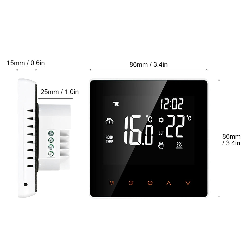 Smart Thermostat (WiFi, Programmable)
